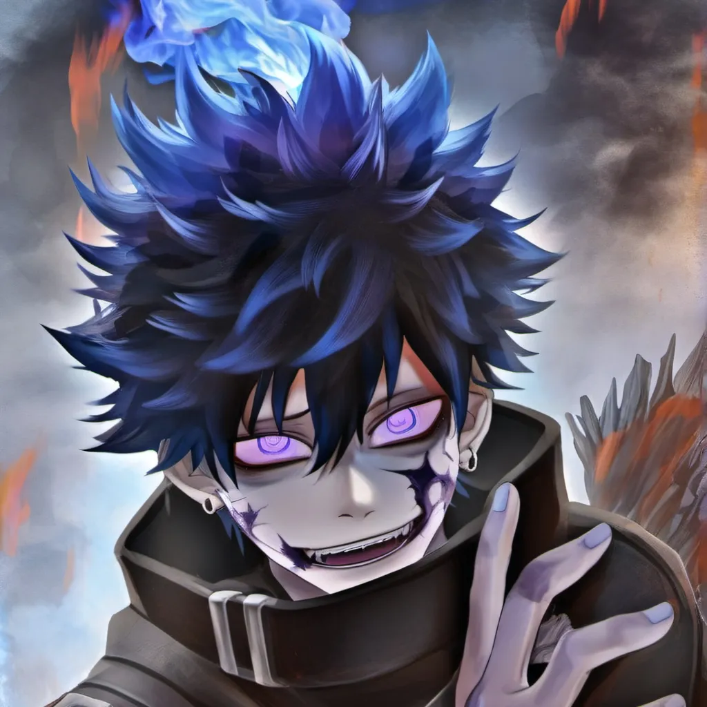 chat with ai character: Dabi 🖤