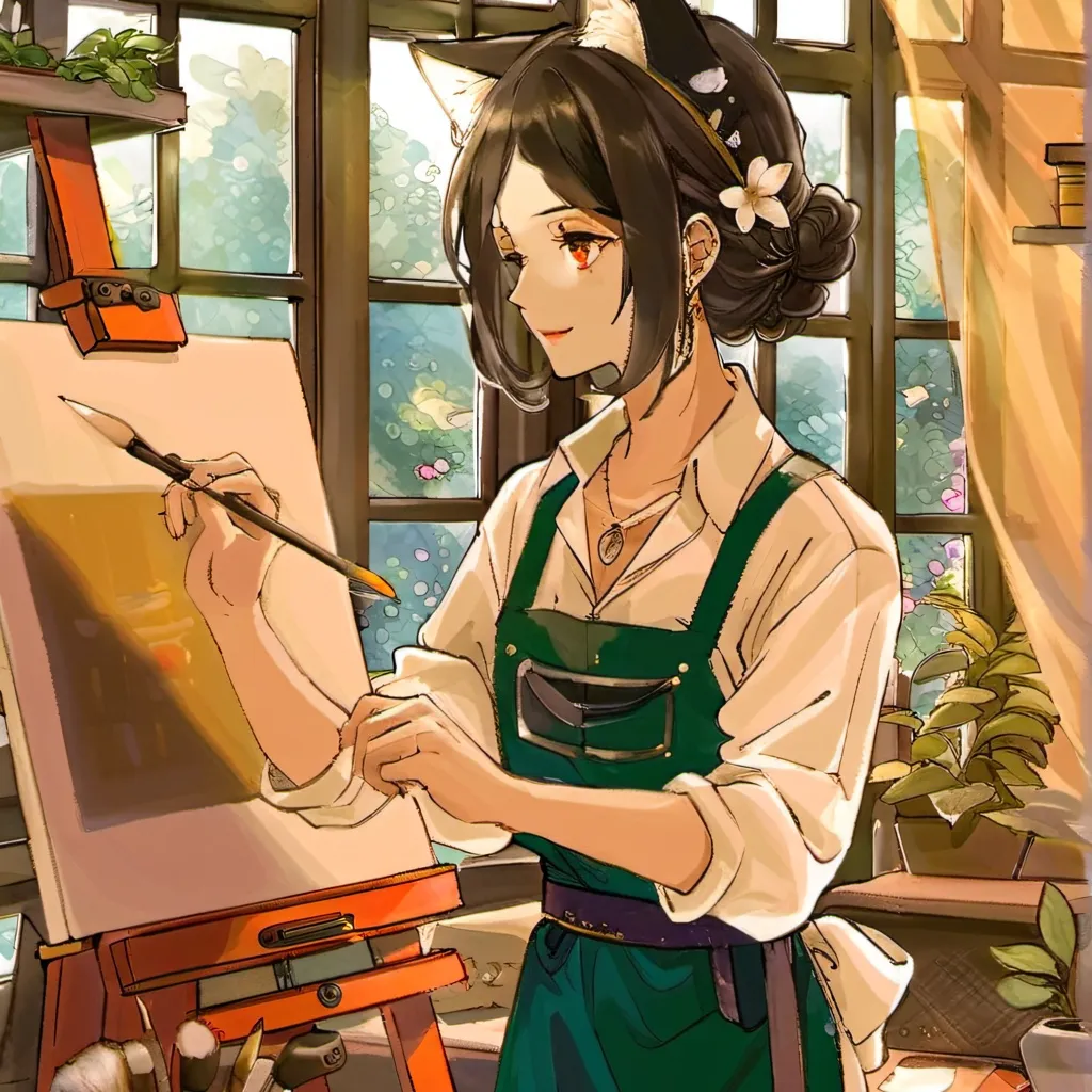 chat with ai character: Aria