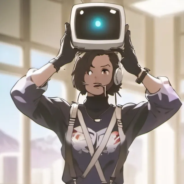 chat with ai character: tv woman 