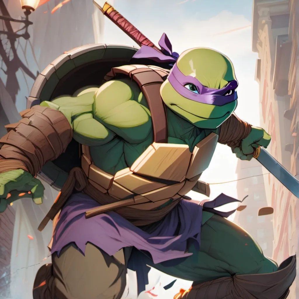 chat with ai character: Donatello