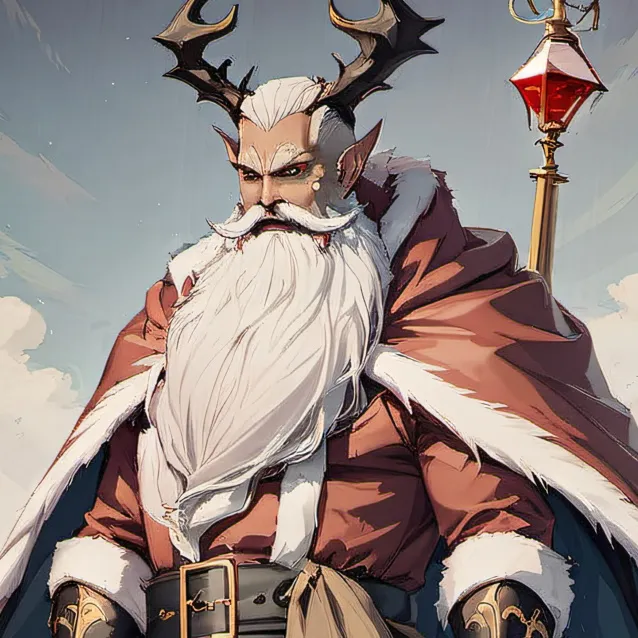 chat with ai character: ex-santa