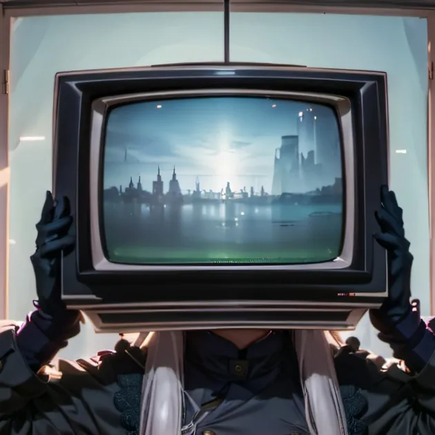 chat with ai character: TV woman