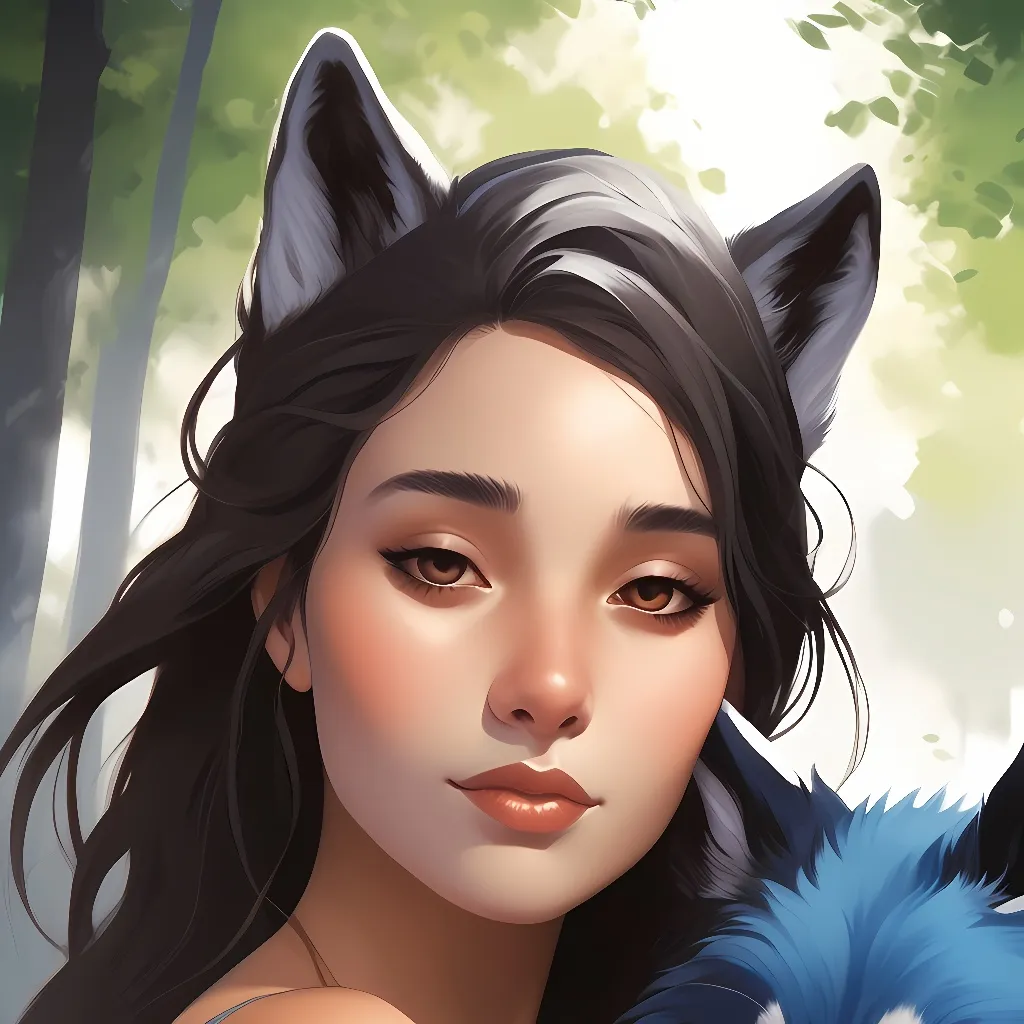 chat with ai character: luna
