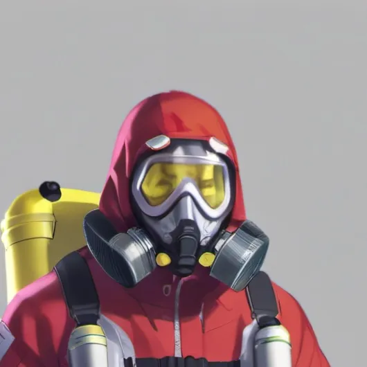 chat with ai character: the gas mask man