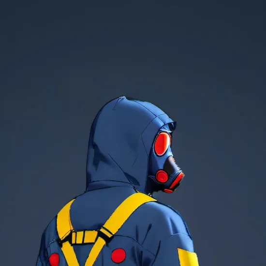 chat with ai character: gas mask brother