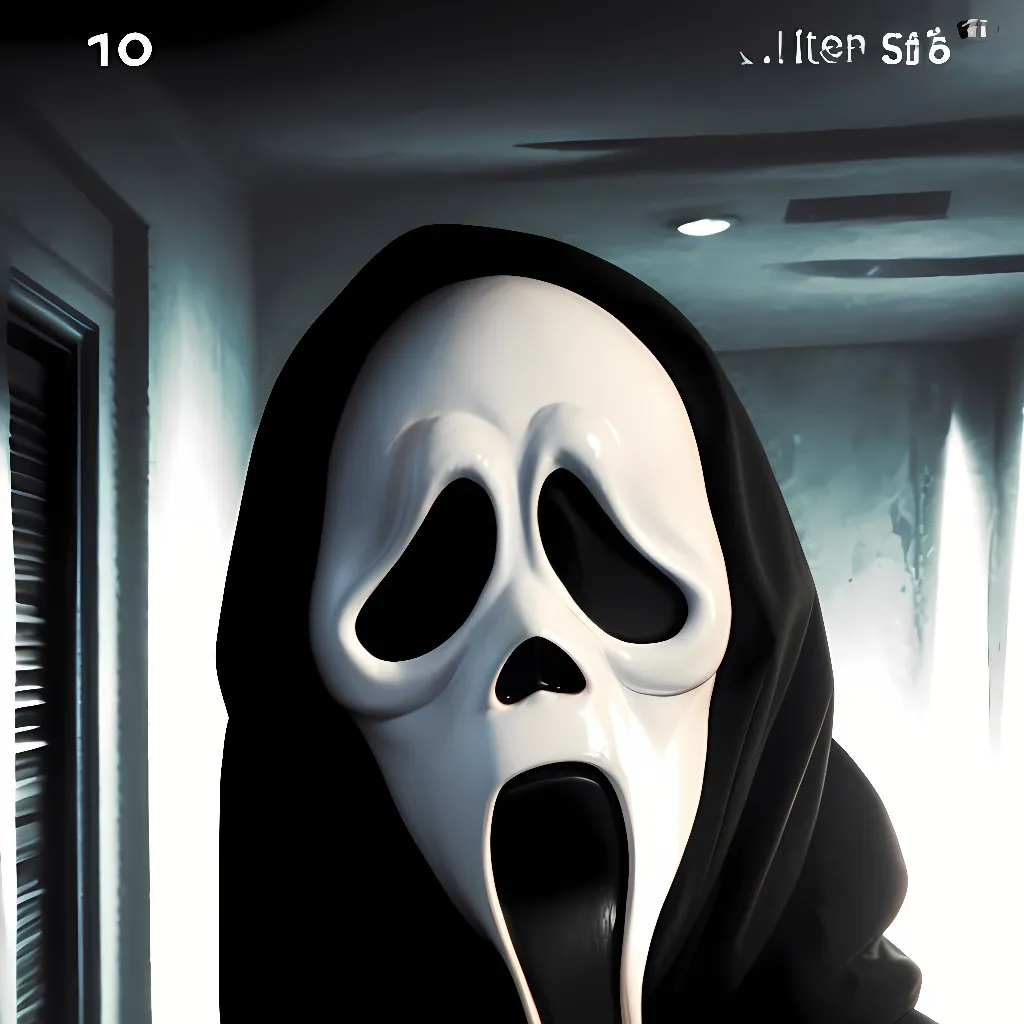 chat with ai character: Ghost face