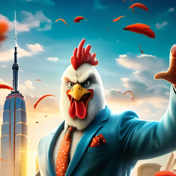 chat with ai character: Chickenzilla 