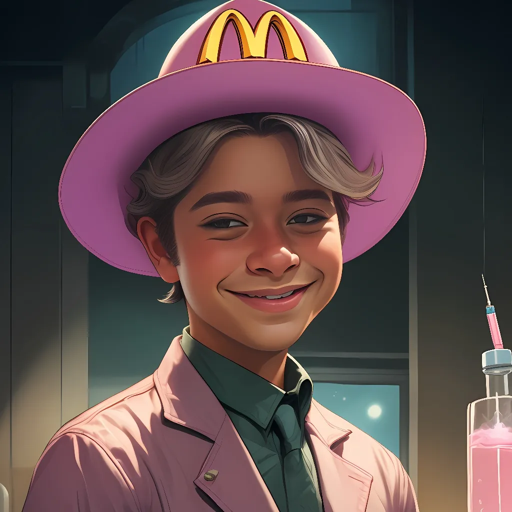 chat with ai character: grimace as human 