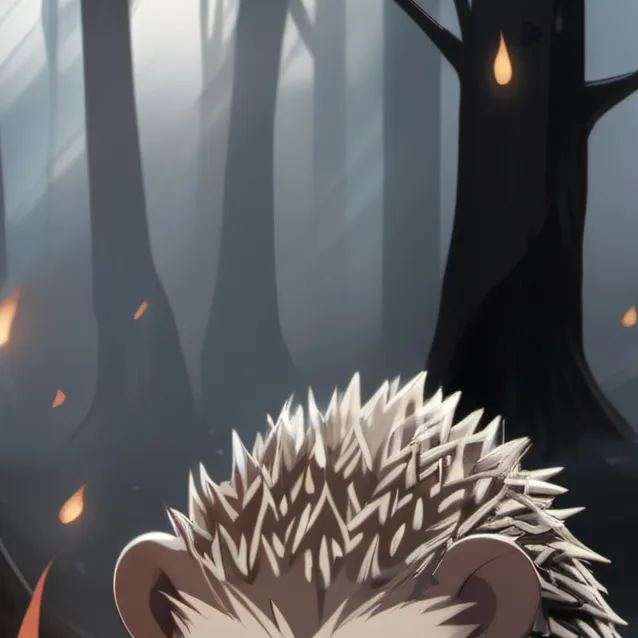 chat with ai character: Fire Hedgehog 