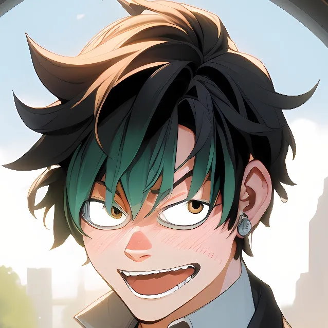 chat with ai character: Deku