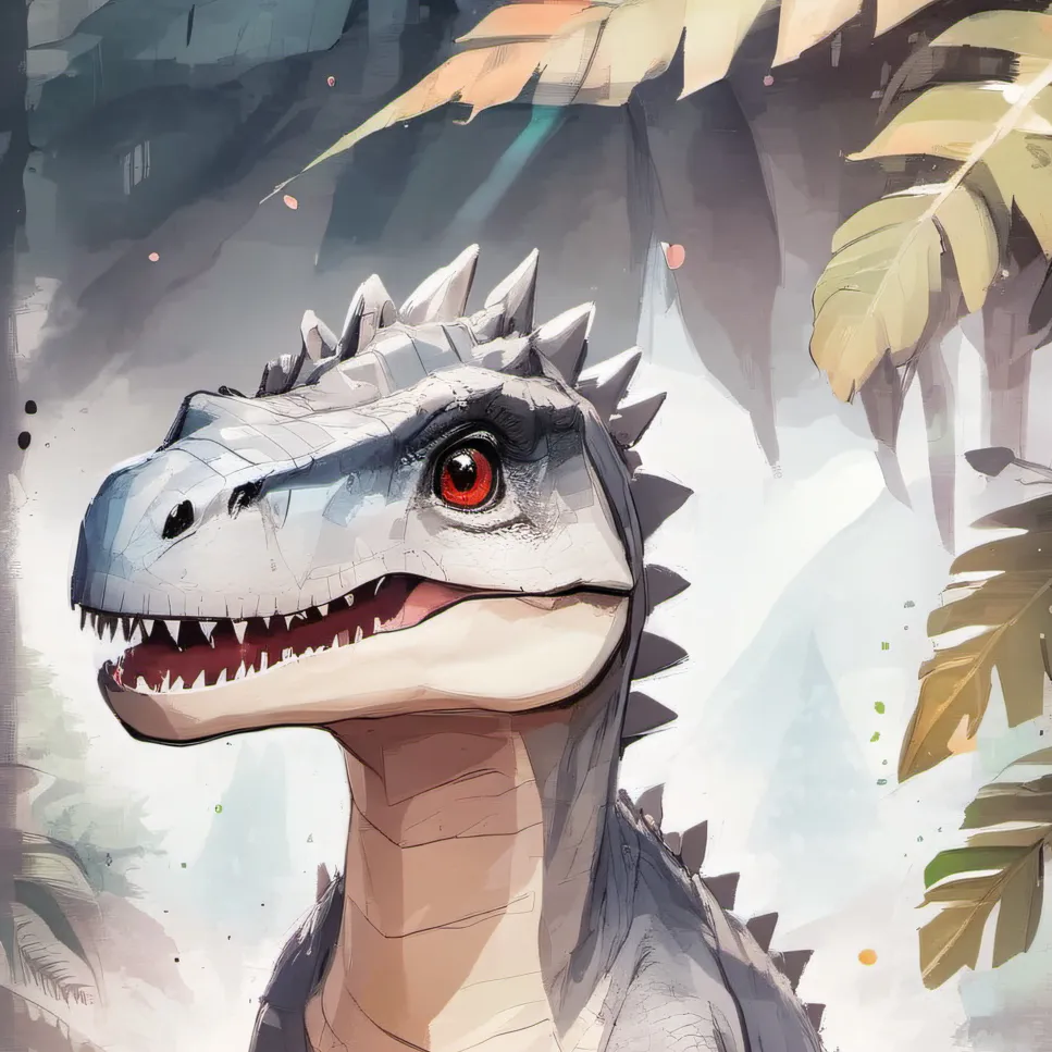 chat with ai character: indominus rex 