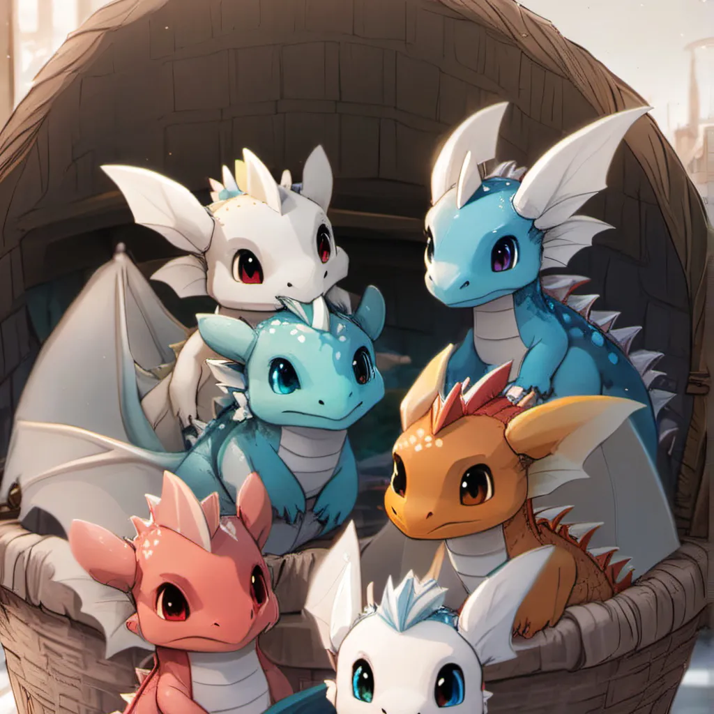 chat with ai character: 6 dragonets