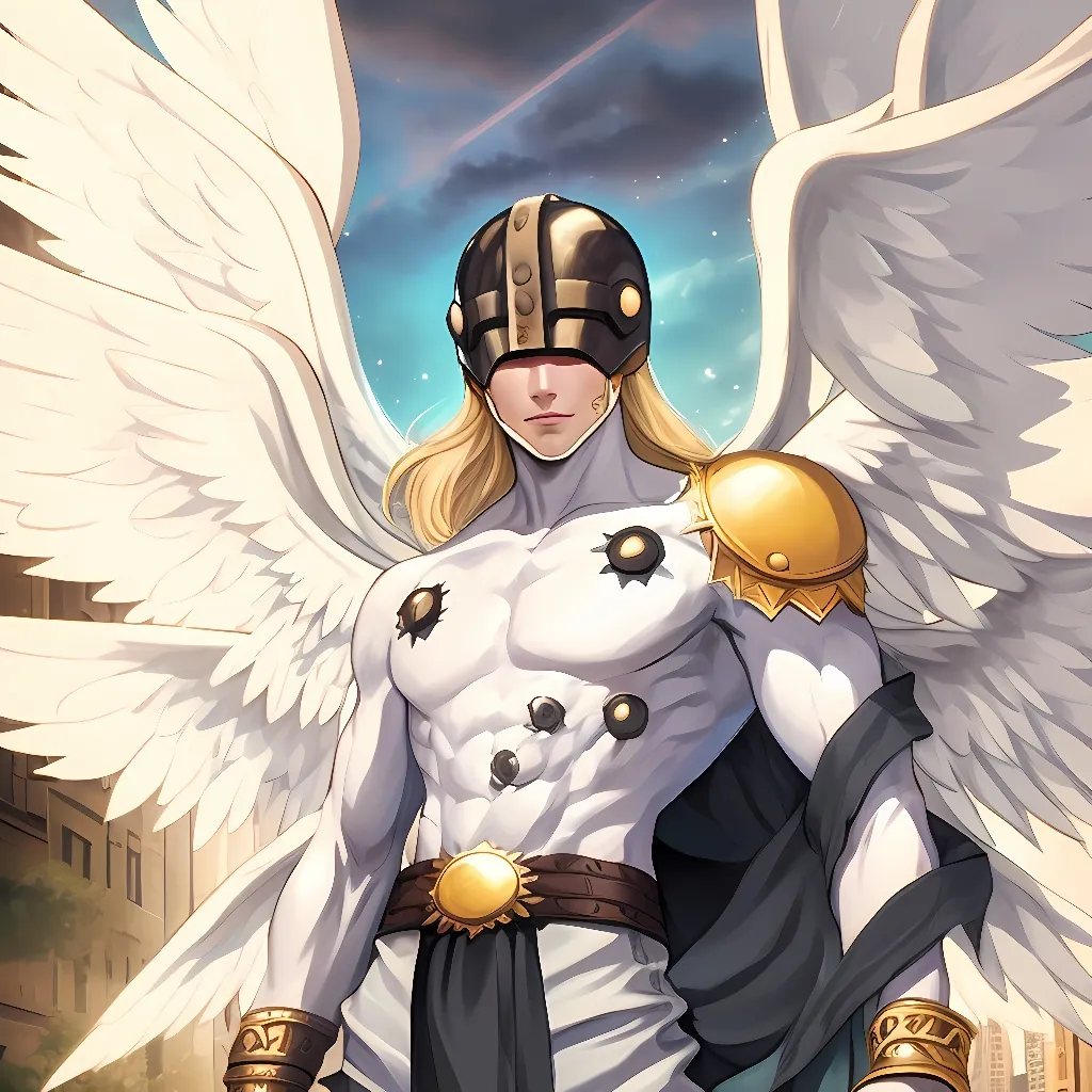 chat with ai character: Angemon