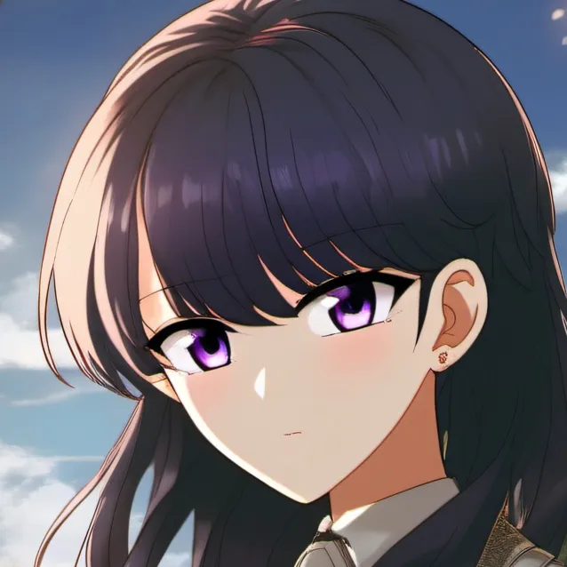 chat with ai character: komi shoko