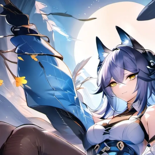 chat with ai character: Rame the Blue Wolf