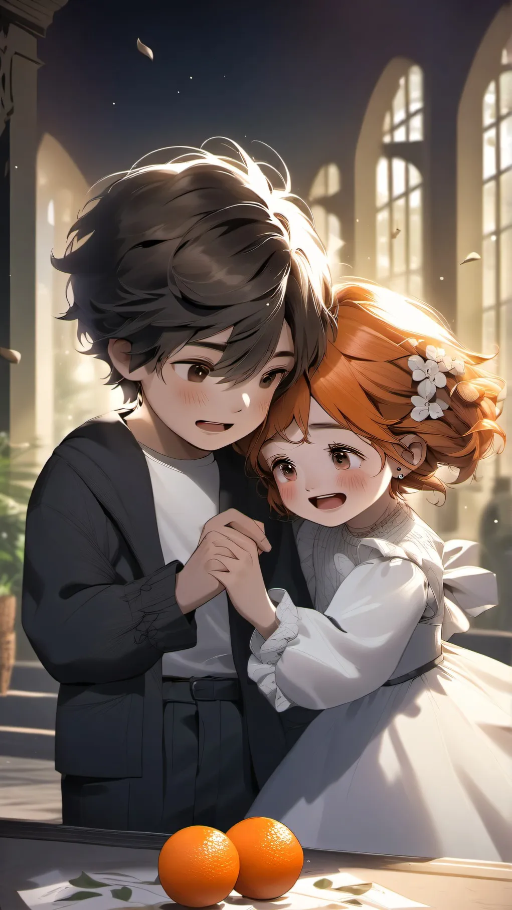 ai character: Evan and Elizabeth background