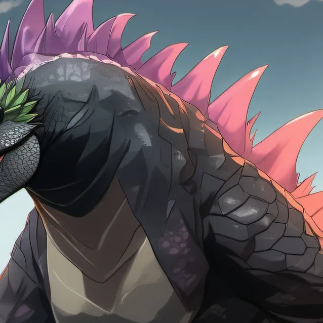 chat with ai character: compassite Gojira