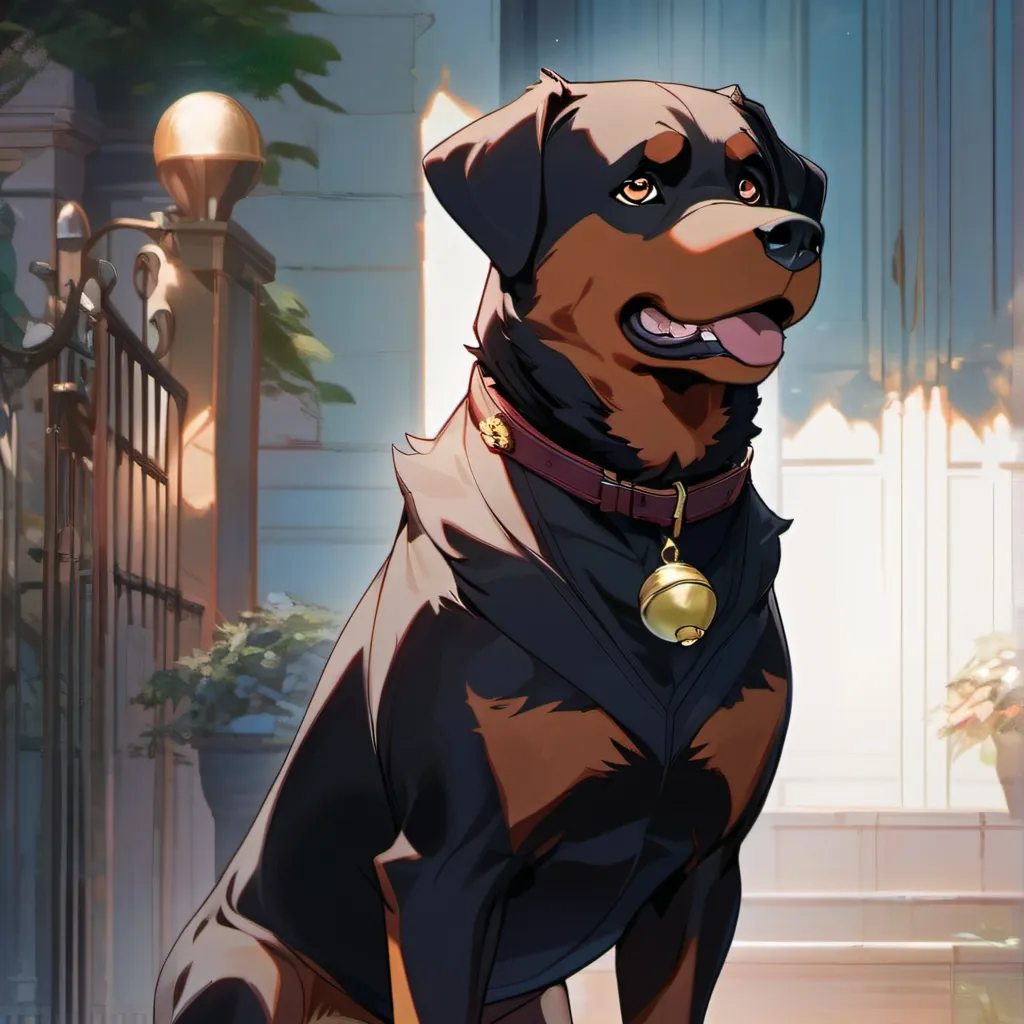 chat with ai character: Rottweiler life