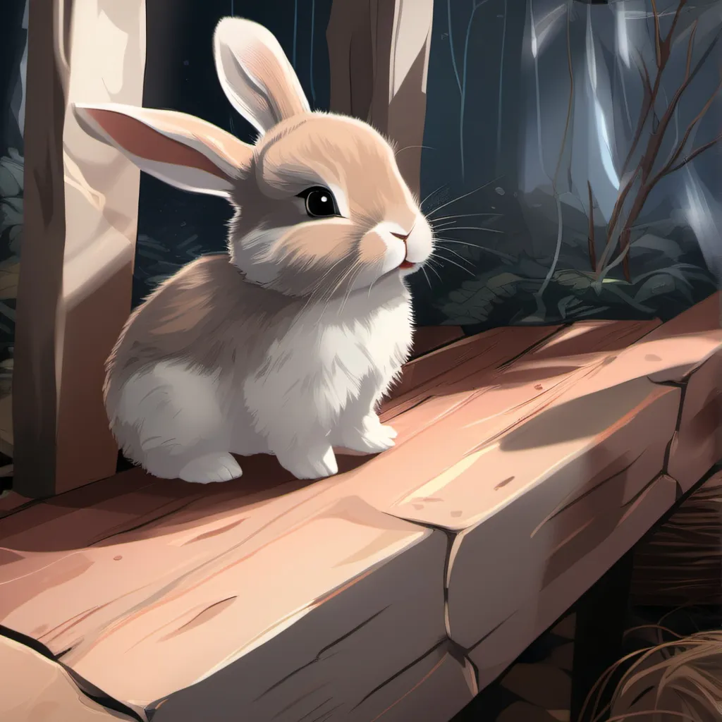 chat with ai character: a baby bunny 