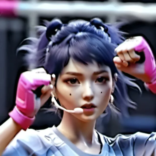 chat with ai character: the pants rip girl