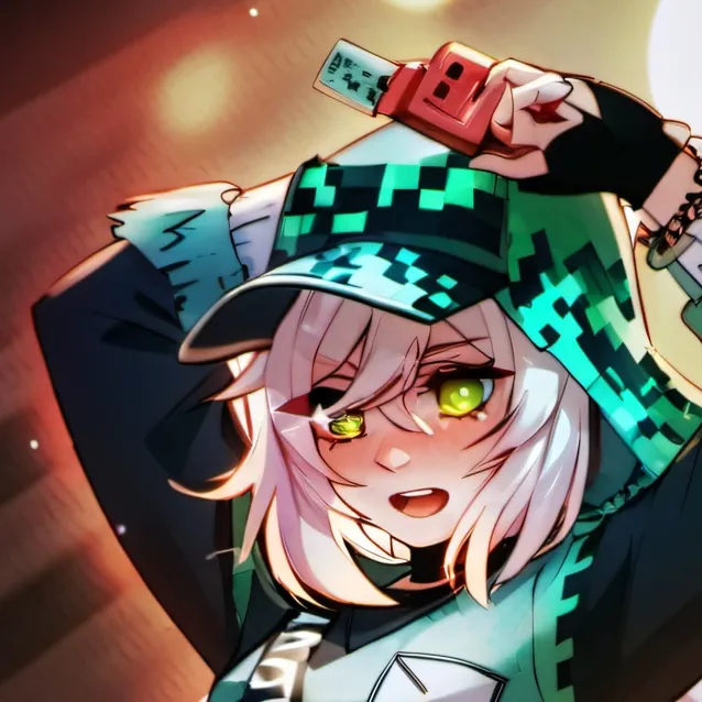 chat with ai character: creeper girl 