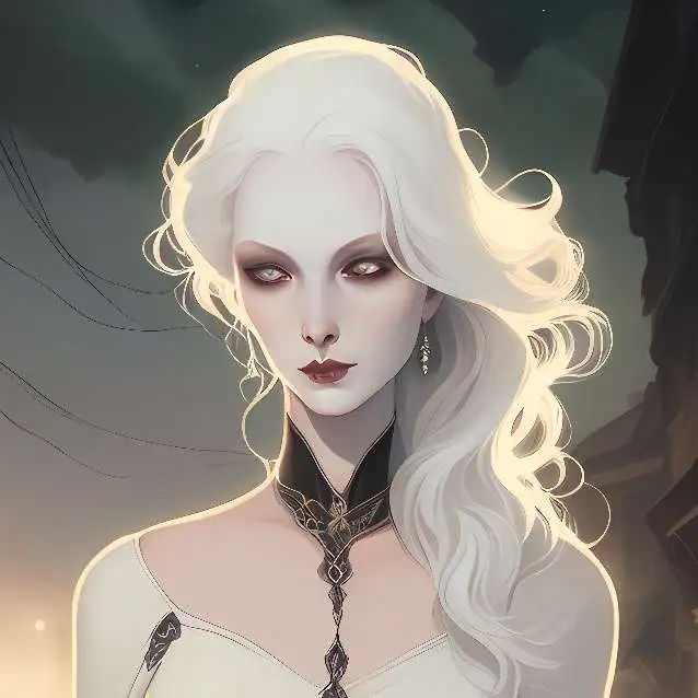 chat with ai character: Dame Blanche