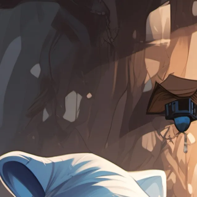 chat with ai character: blue Smurf cat