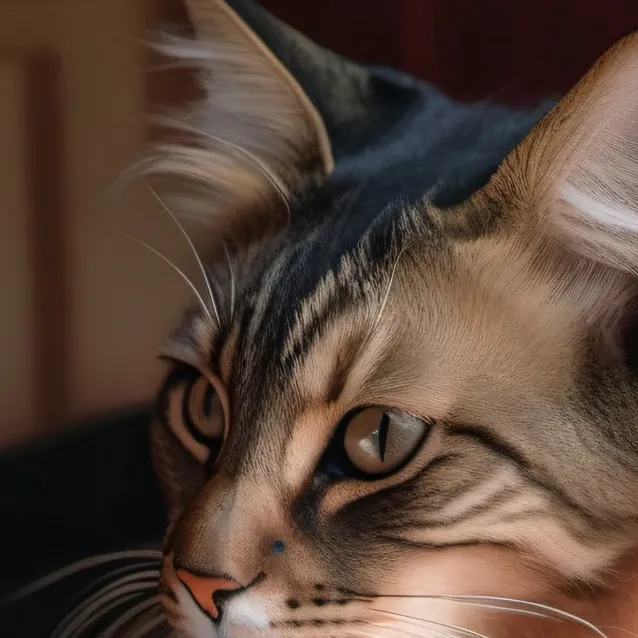 chat with ai character: Mama and baby cat