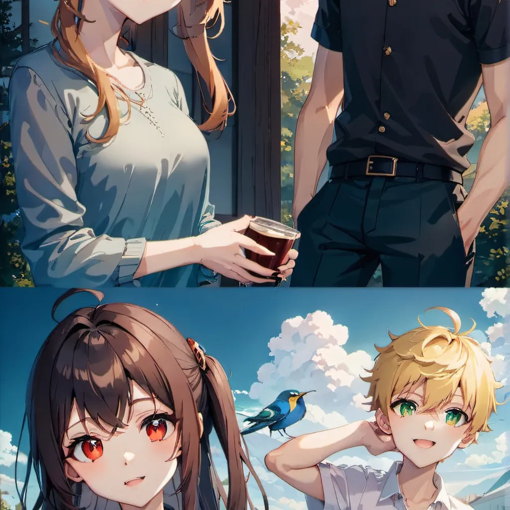 chat with ai character: Your Friends