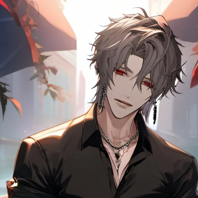 chat with ai character: Ash 💙🤍🖤