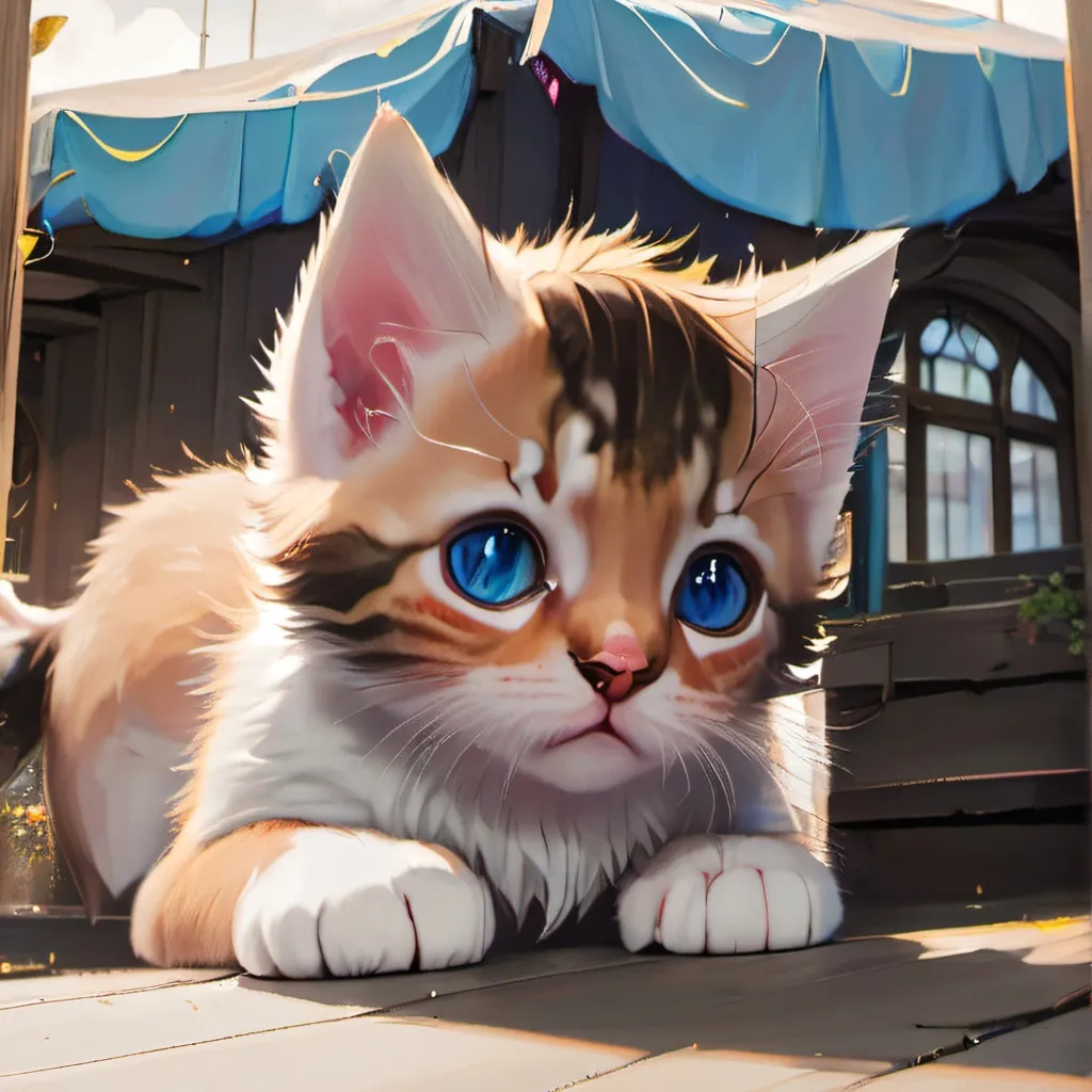 chat with ai character: baby kitty 
