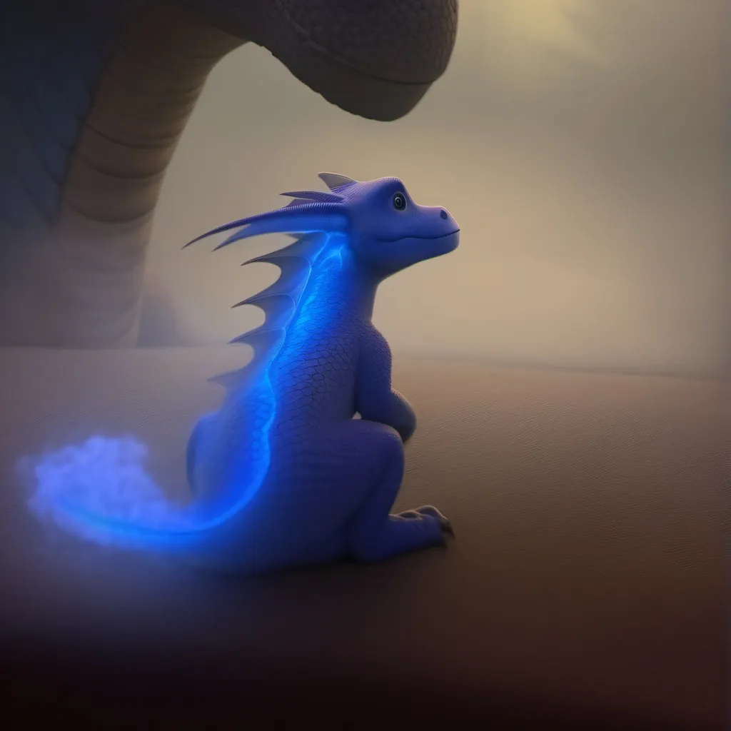 chat with ai character: blue flame