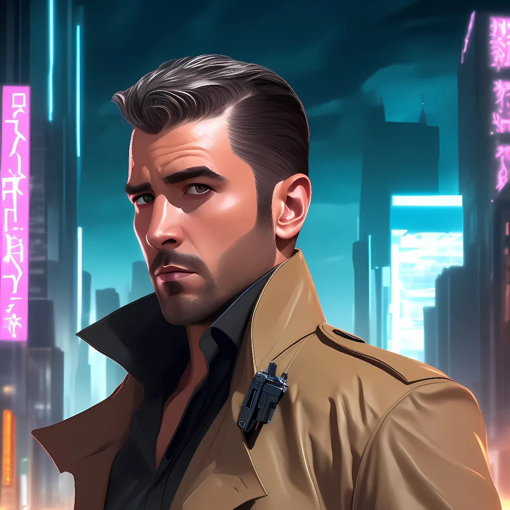 chat with ai character: Sharky BLADERUNNER