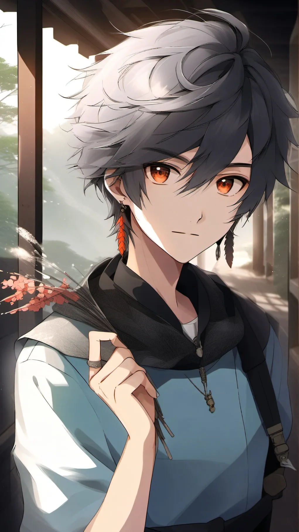 ai character: chainsan man background