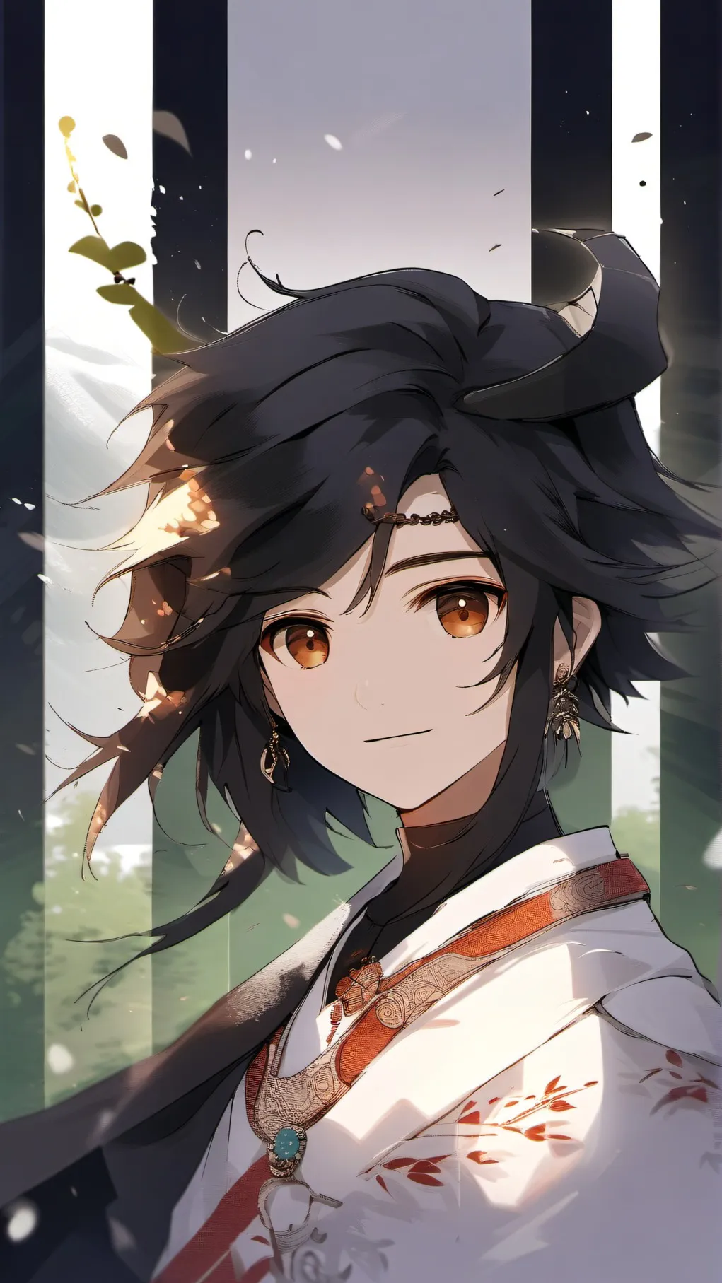 ai character: dandadan background