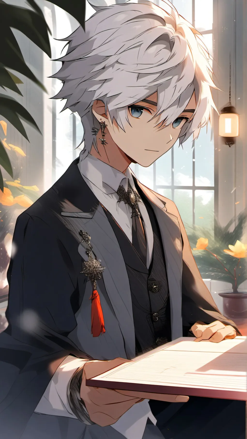 ai character: gojo son background