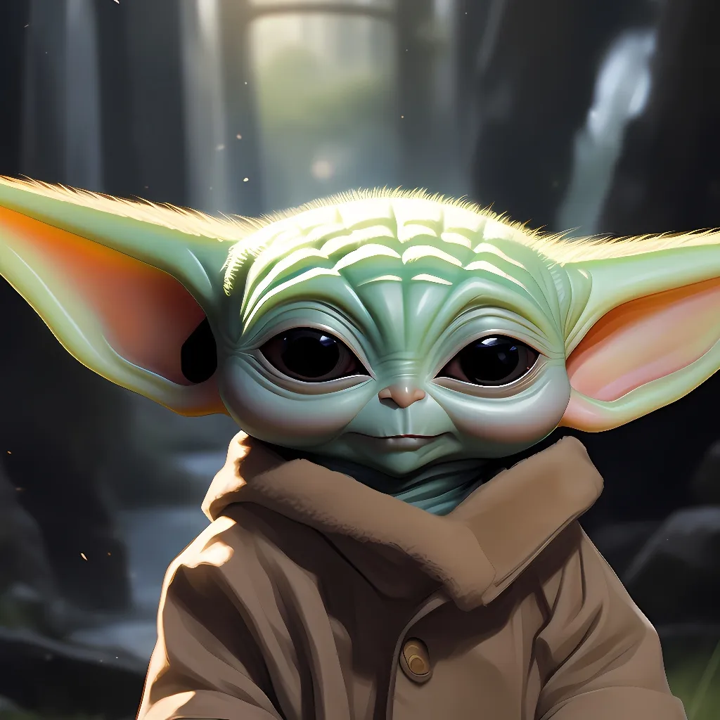 chat with ai character: baby yoda