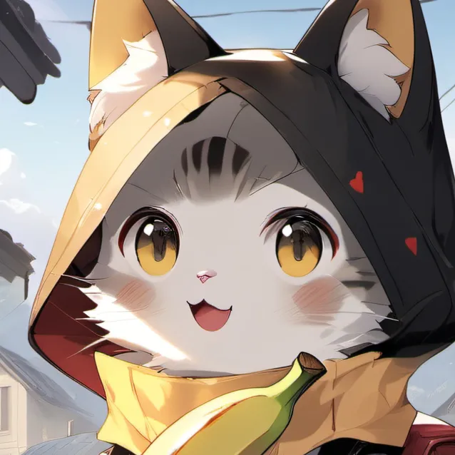 chat with ai character: bannana cat