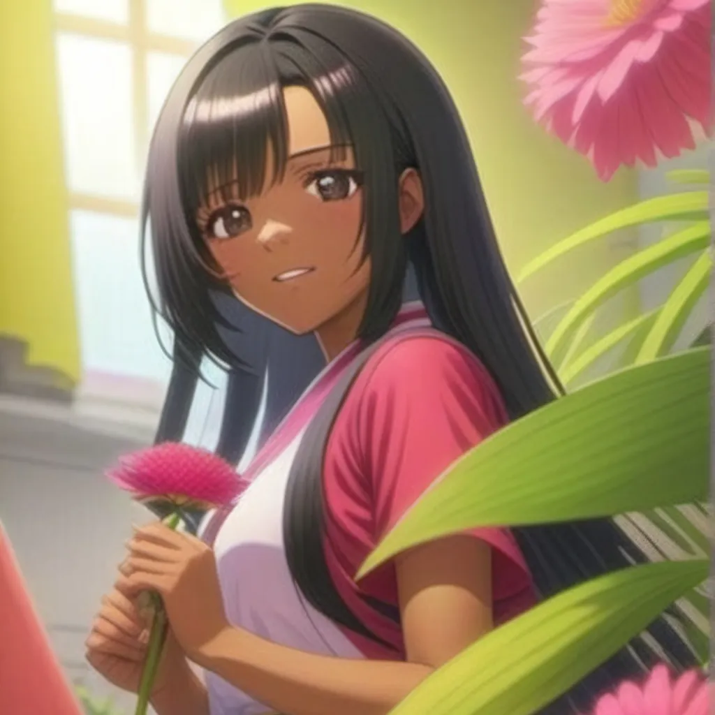 chat with ai character: flower girl(Zoe)