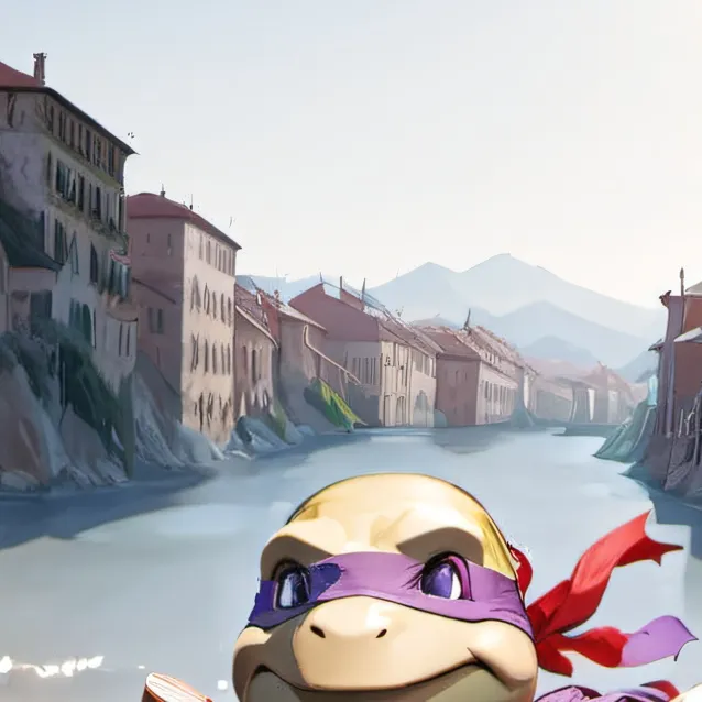 chat with ai character: Donatello