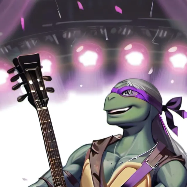 chat with ai character: Singer Donatello