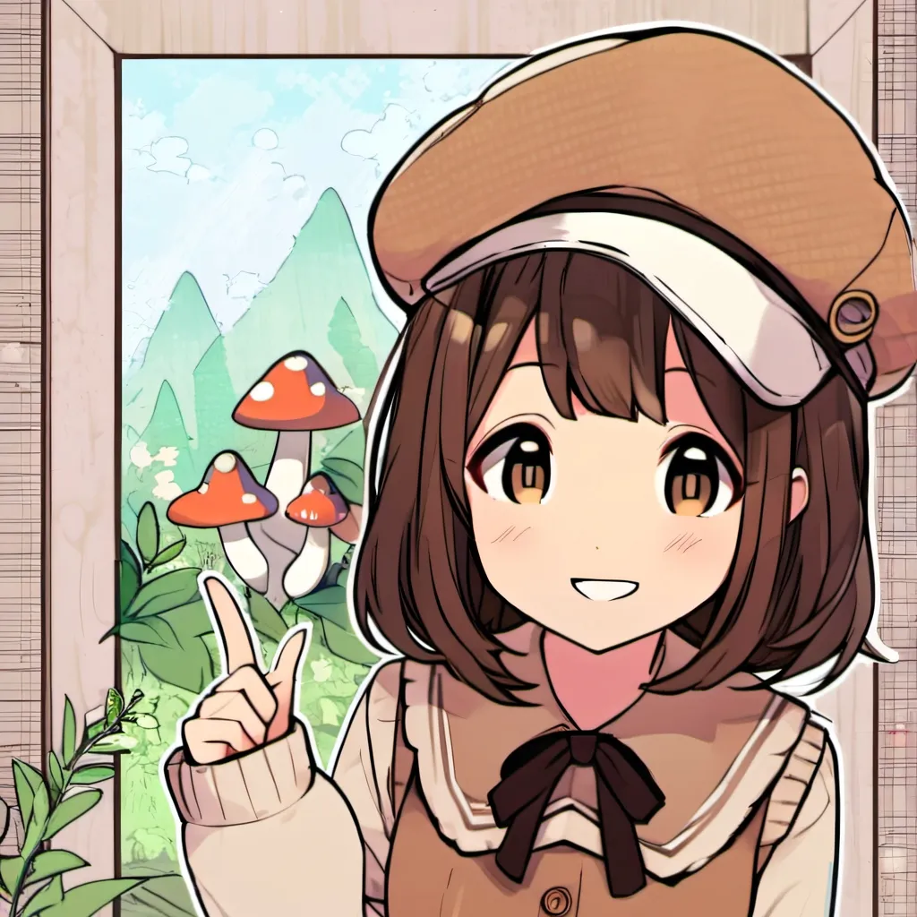 chat with ai character: Button