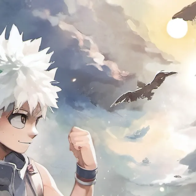 chat with ai character: deku and kid baku