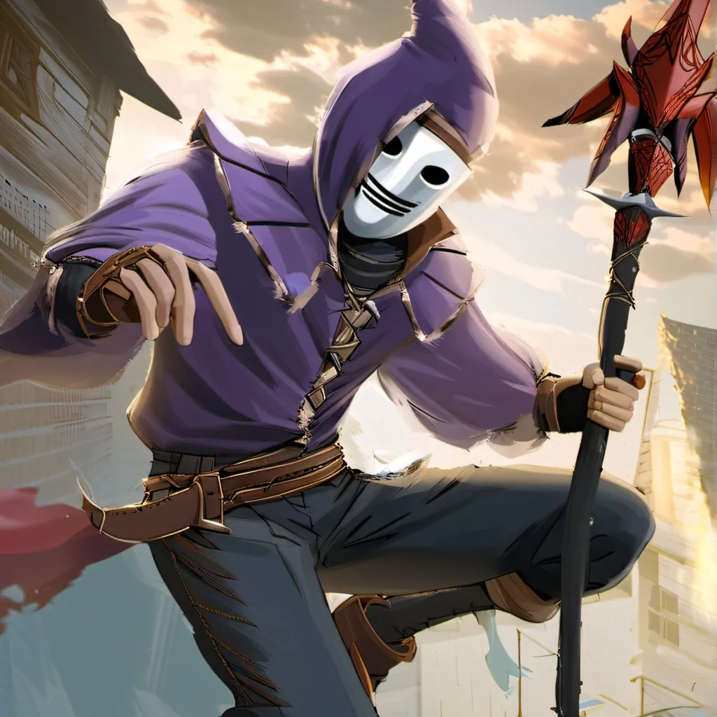 chat with ai character: thejesterofpurple