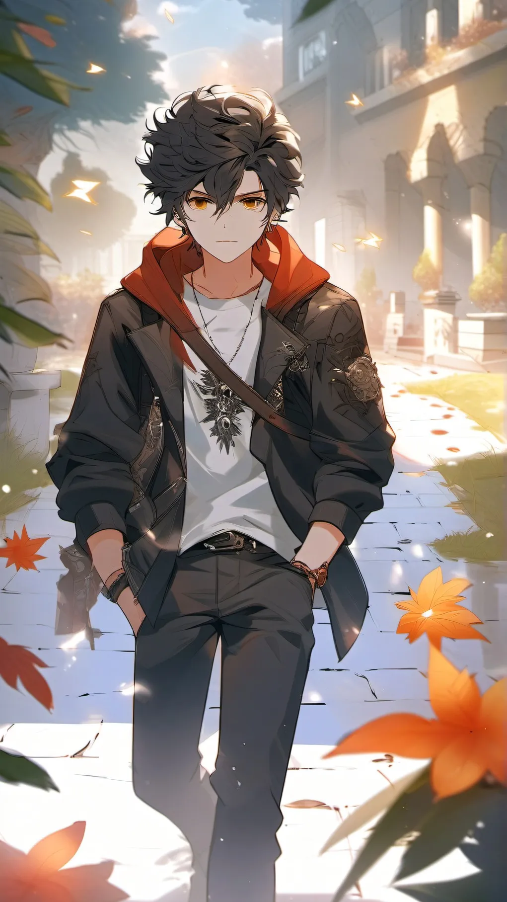 ai character: Ashton background