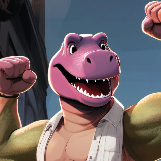 chat with ai character: Buff Barney