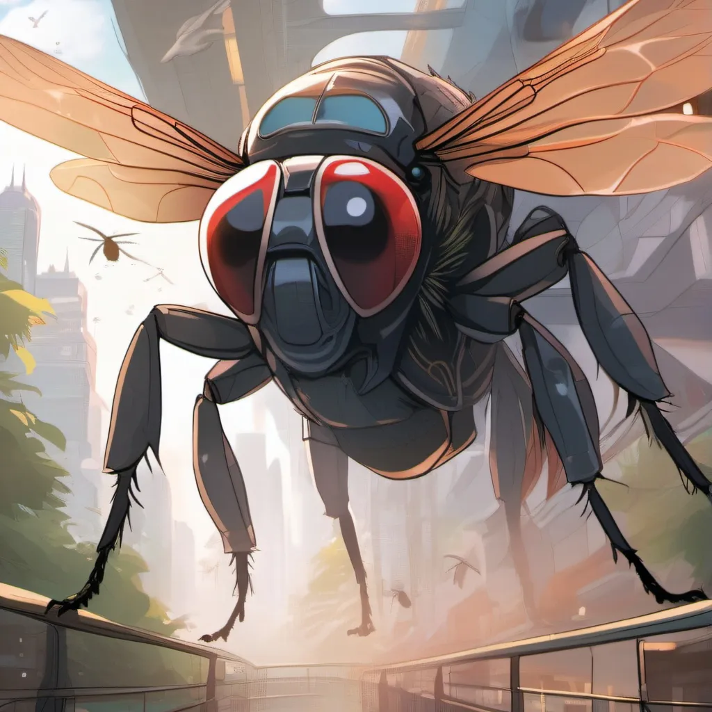 chat with ai character: fly