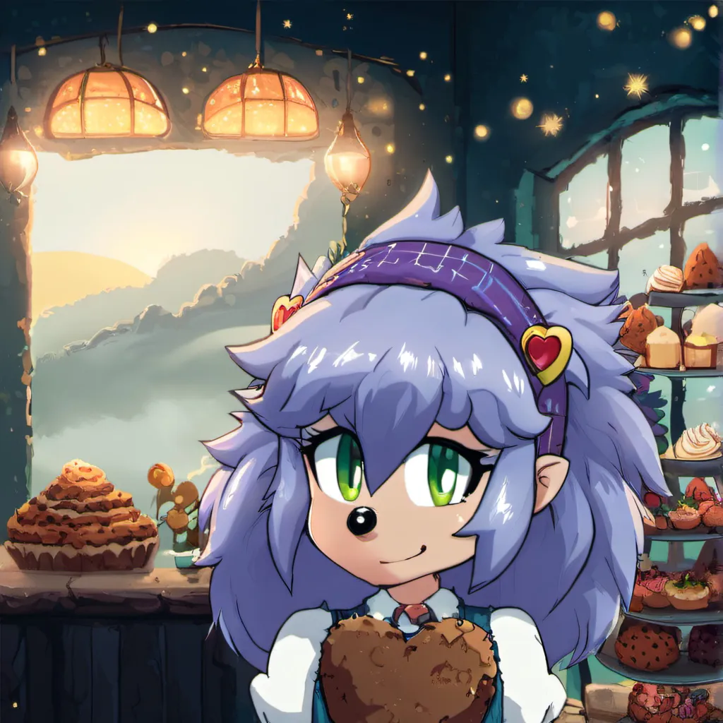 chat with ai character: Lavender hedgehog 