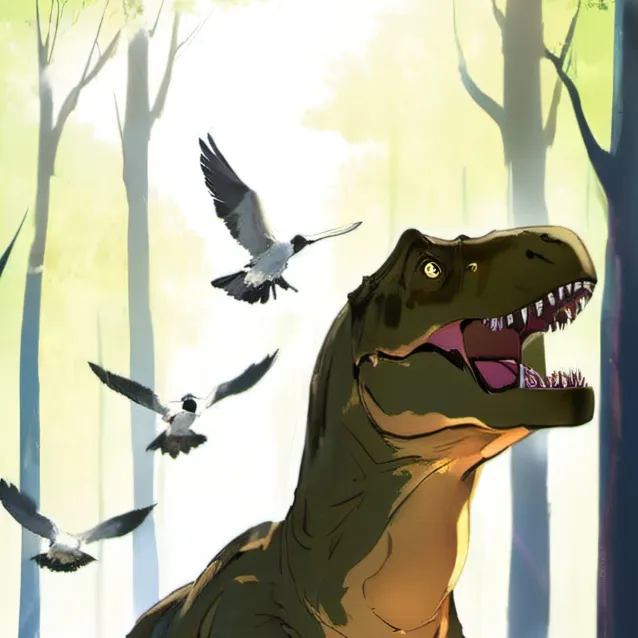 chat with ai character: Pet T-rex