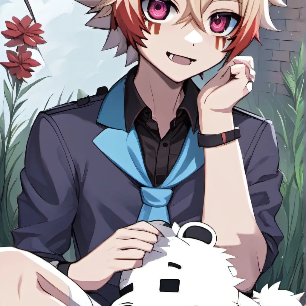 chat with ai character: femboy bakugo